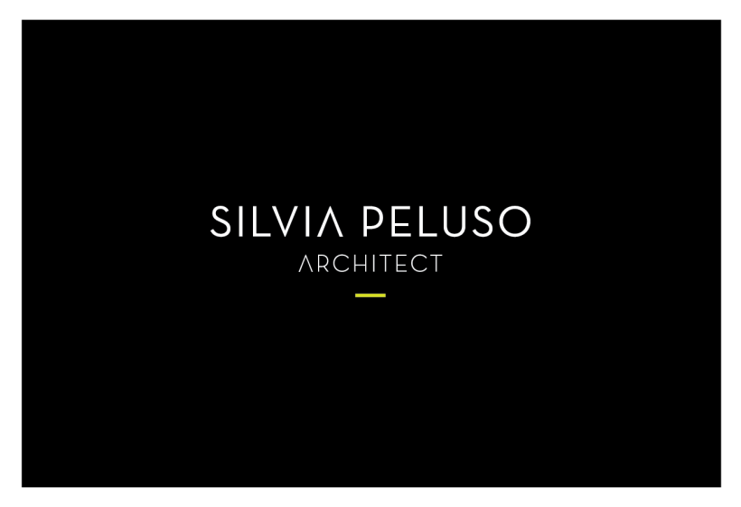 Visual identity . Silvia Peluso 1