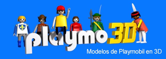 Playmo3D : Modelos de Playmobil en 3D 0