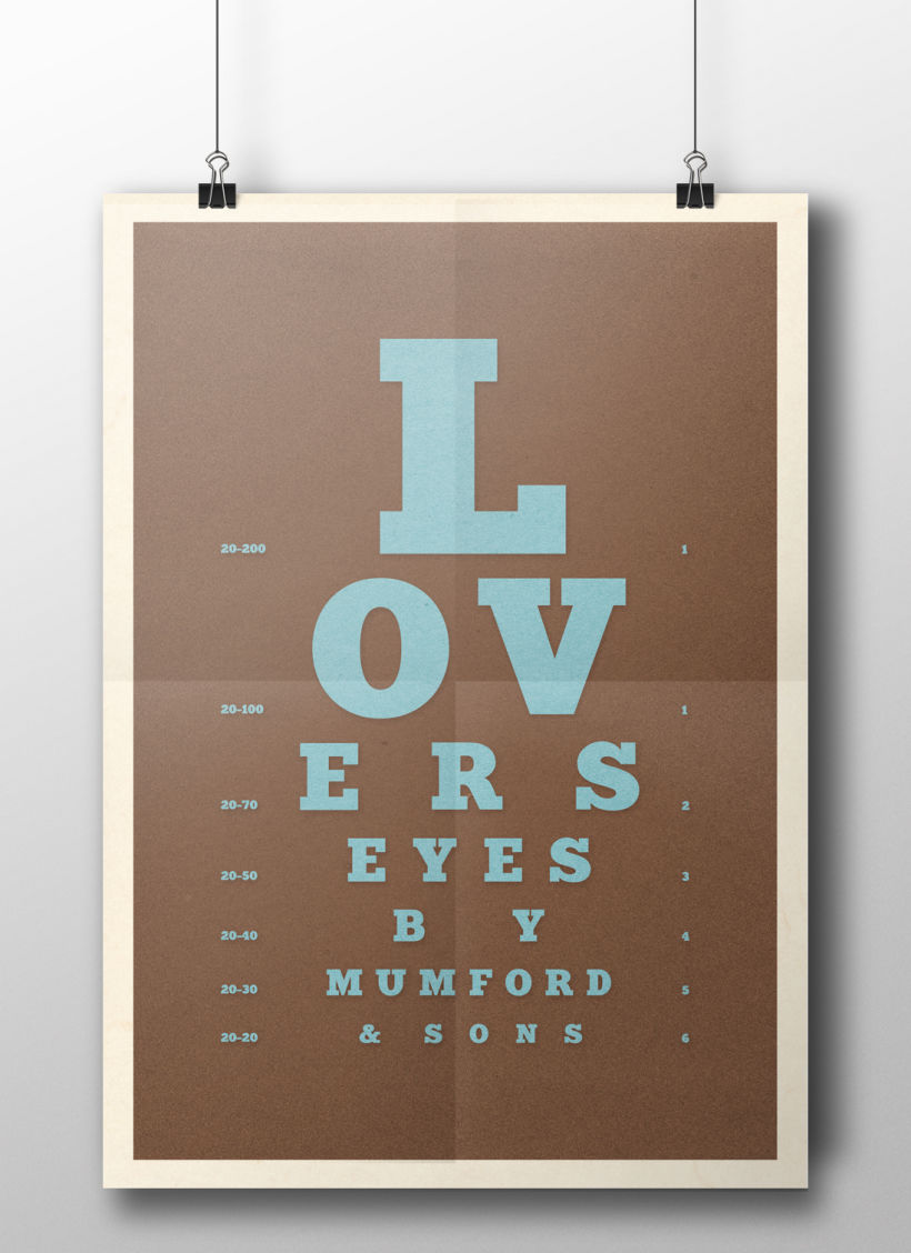 Mumford & Sons "Lover's Eyes" 1