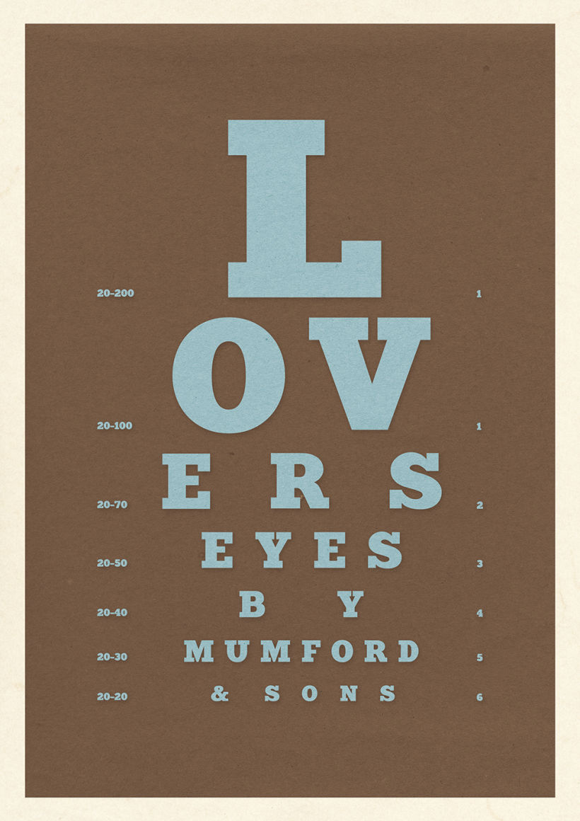 Mumford & Sons "Lover's Eyes" 0