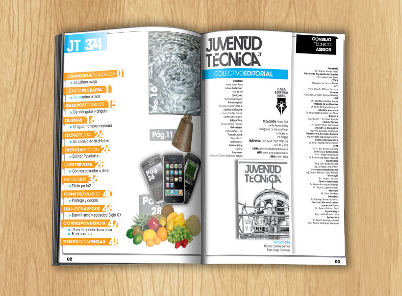 Editorial / Revista Juventud Técnica 2
