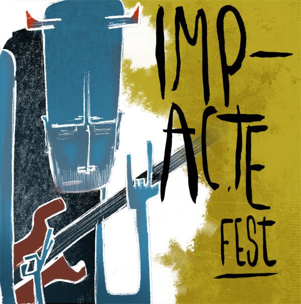 Gráfica y cartel para el festival ImapcteFest 1