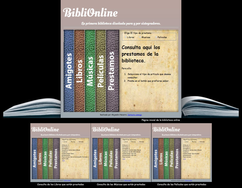Web Biblioteca Online 2