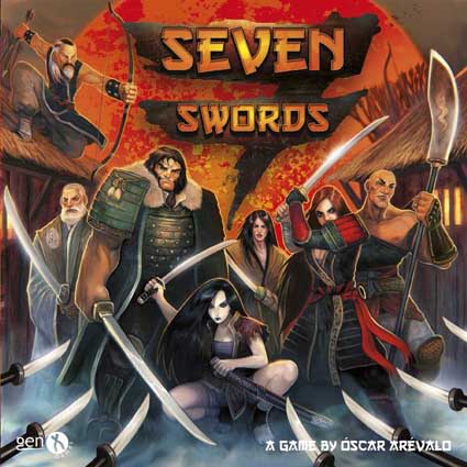 Seven Swords - Diseño y producción de juego de mesa 3