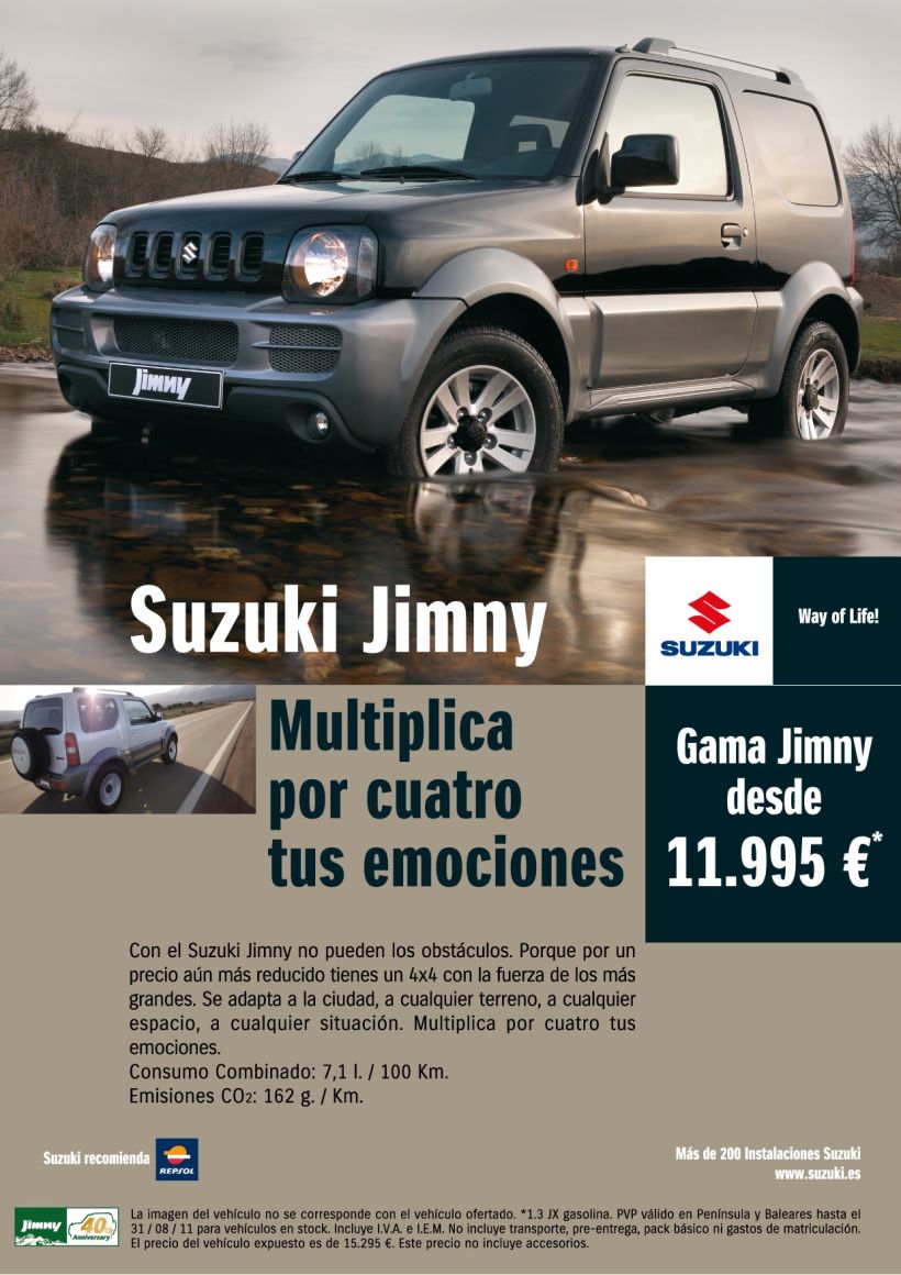 Gráficas Suzuki Jimny (2009 - 2012). 1