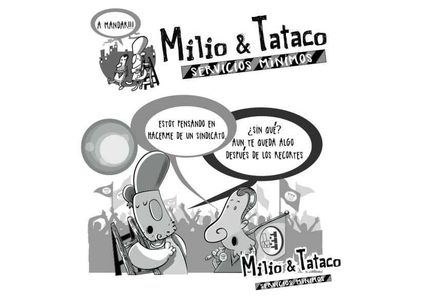 Milio&Tataco ( tiras cómicas periódicos ) 9
