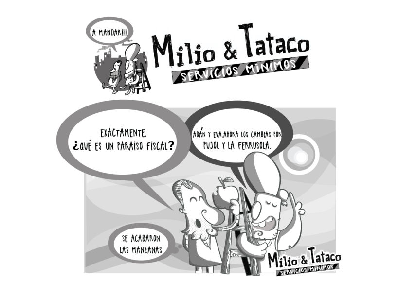 Milio&Tataco ( tiras cómicas periódicos ) 5