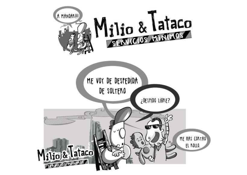 Milio&Tataco ( tiras cómicas periódicos ) 6