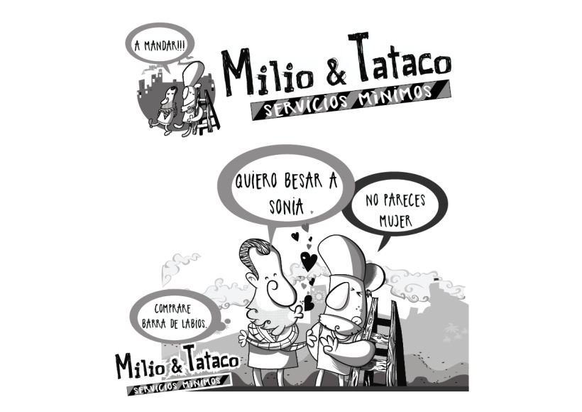 Milio&Tataco ( tiras cómicas periódicos ) 7