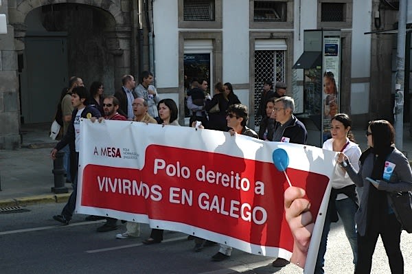 Campaña para A Mesa pola Normalización Linguistica. Galiza 3
