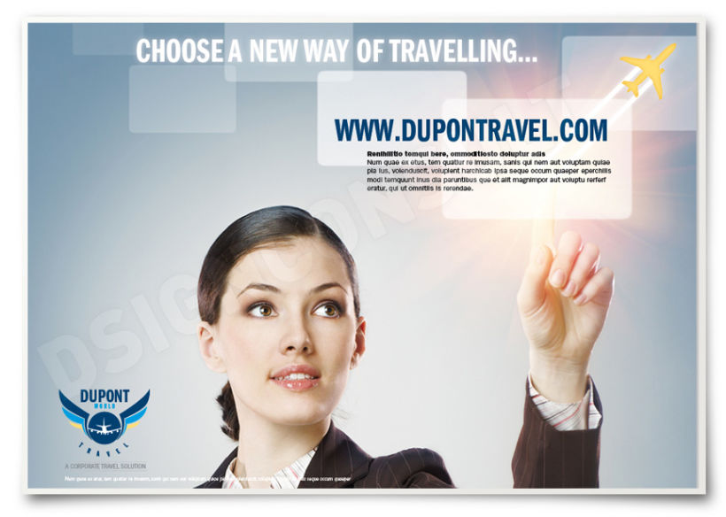 Dupont Travel brand identity 5