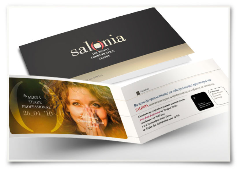 Salonia brand identity and web development 2