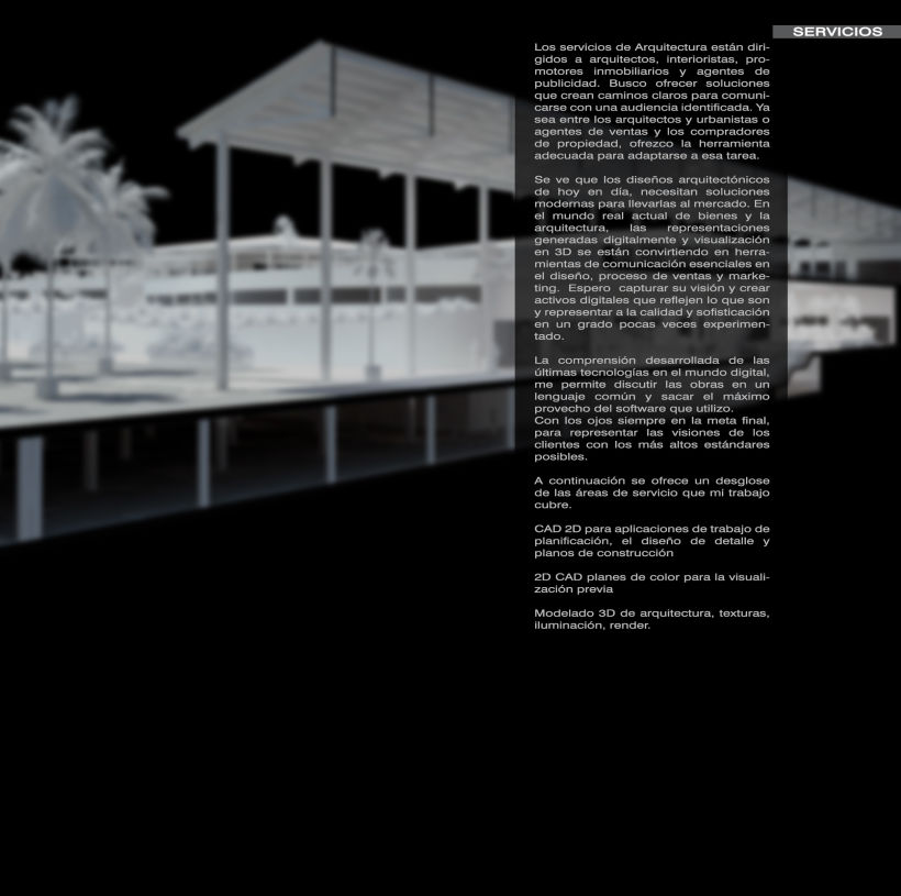Portfolio Arquitectura 2014 | 3D 1