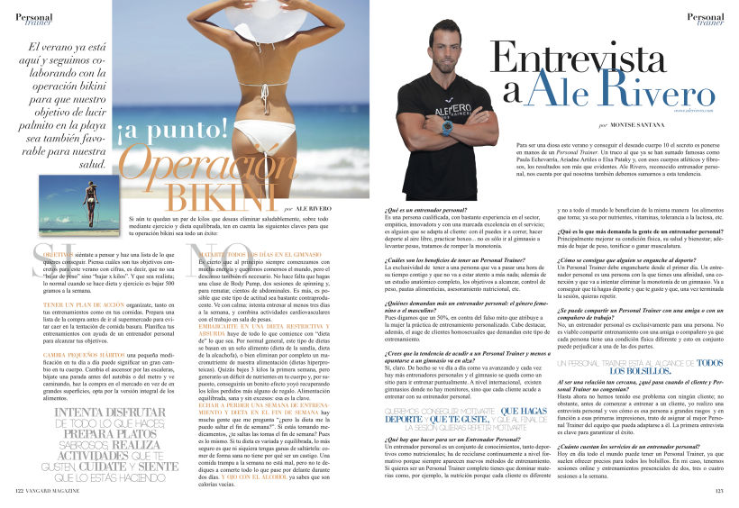 Revista Vangard Magazine - Edición Verano 2014 0