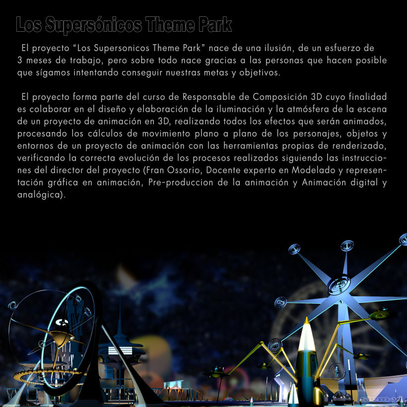 Los Supersónicos - Theme Park -  IMSN30 / 8130 3