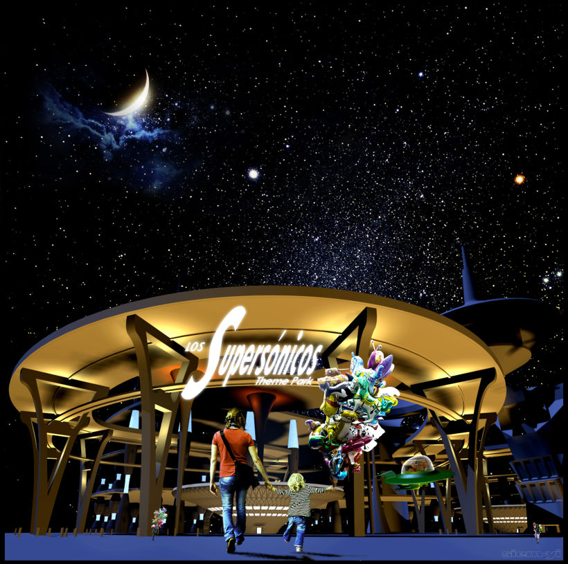 Los Supersónicos - Theme Park -  IMSN30 / 8130 8