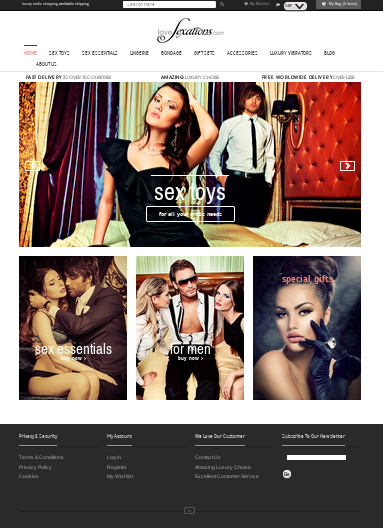 Shopify luxury erotic shop 2