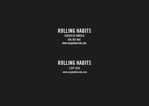 Rolling Habits 6