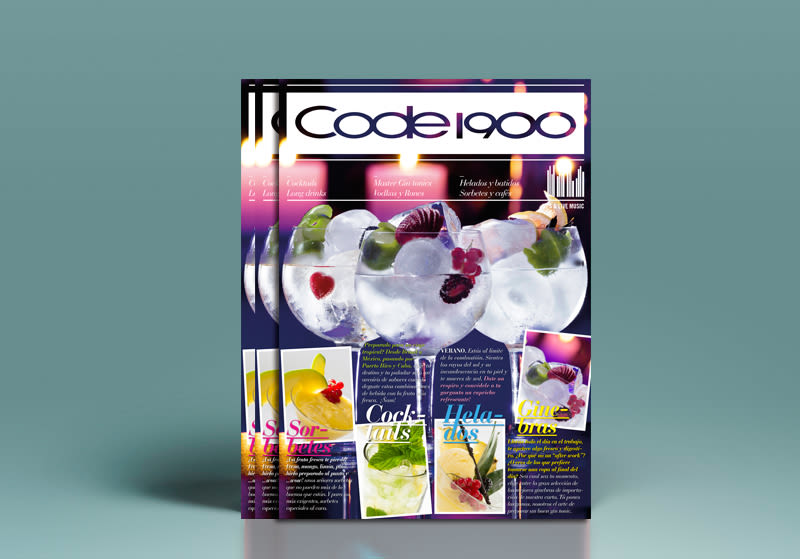 Code 1900. Diseño de revista -1