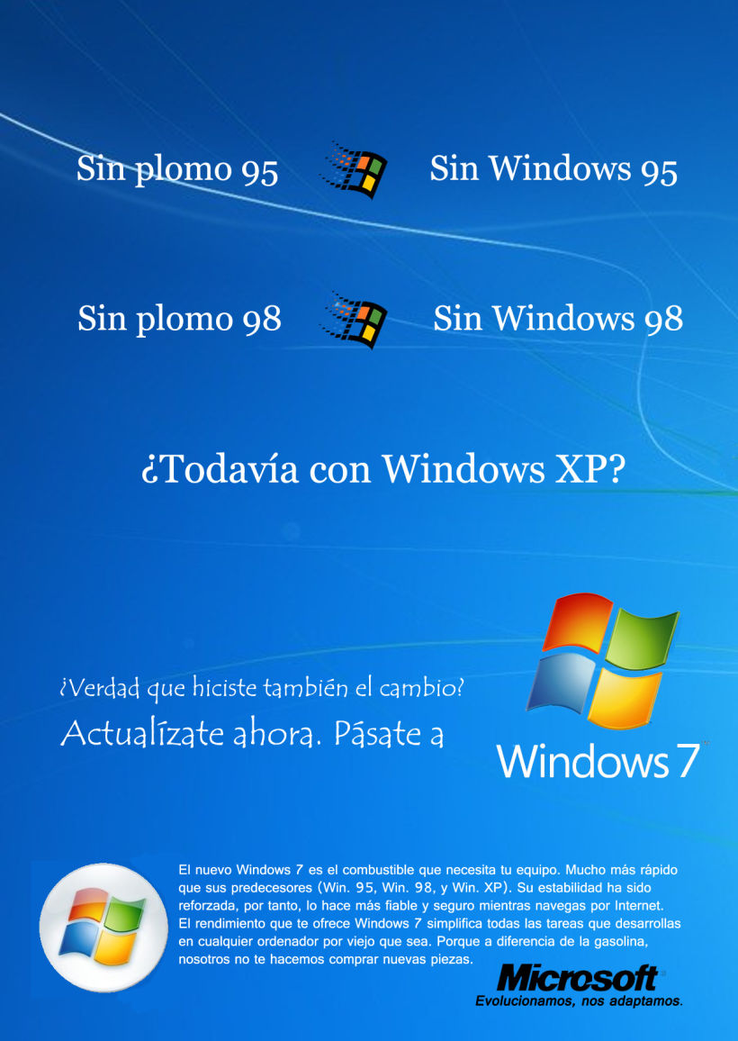 Copy "Actualízate a Windows 7" 2