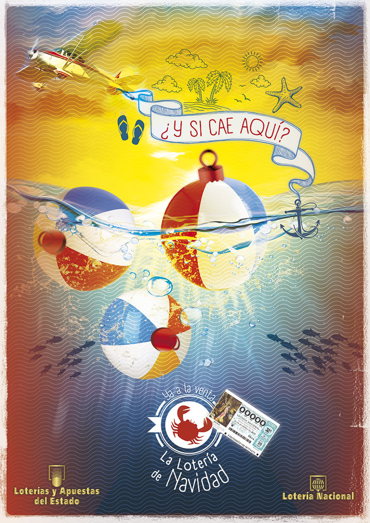 Carteles Campaña Verano (Lotería Navidad 2014). 1