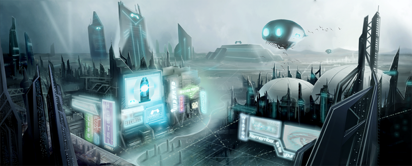 Ciudad Ciberpunk - Twisted Future -1