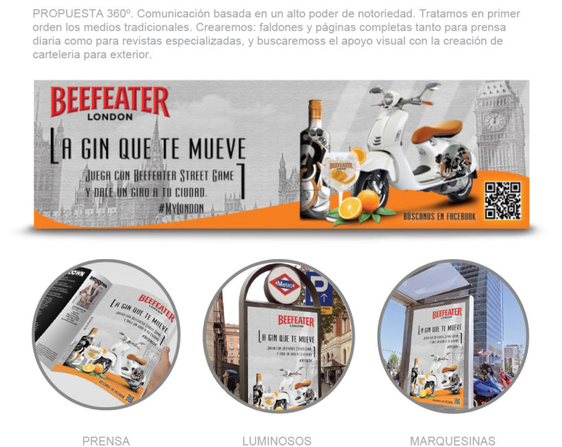 Campaña Marketing Social. "Beefeater Play On, La Ciudad También Juega" 6