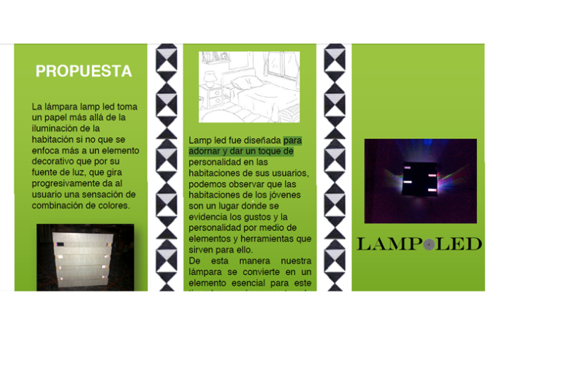 Lampara Nuevo proyecto Lamp Led 33