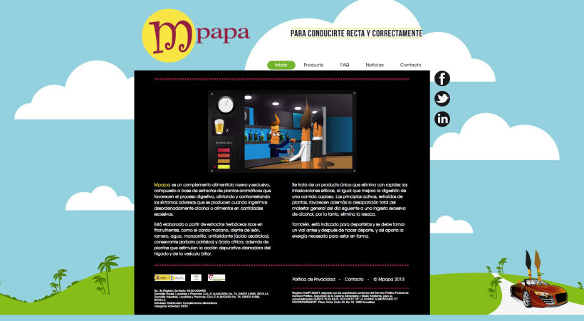 Proyecto web Mpapa: diseño y maquetación web 0