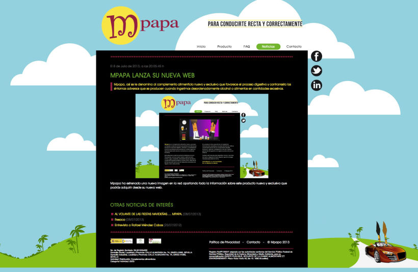 Proyecto web Mpapa: diseño y maquetación web 3