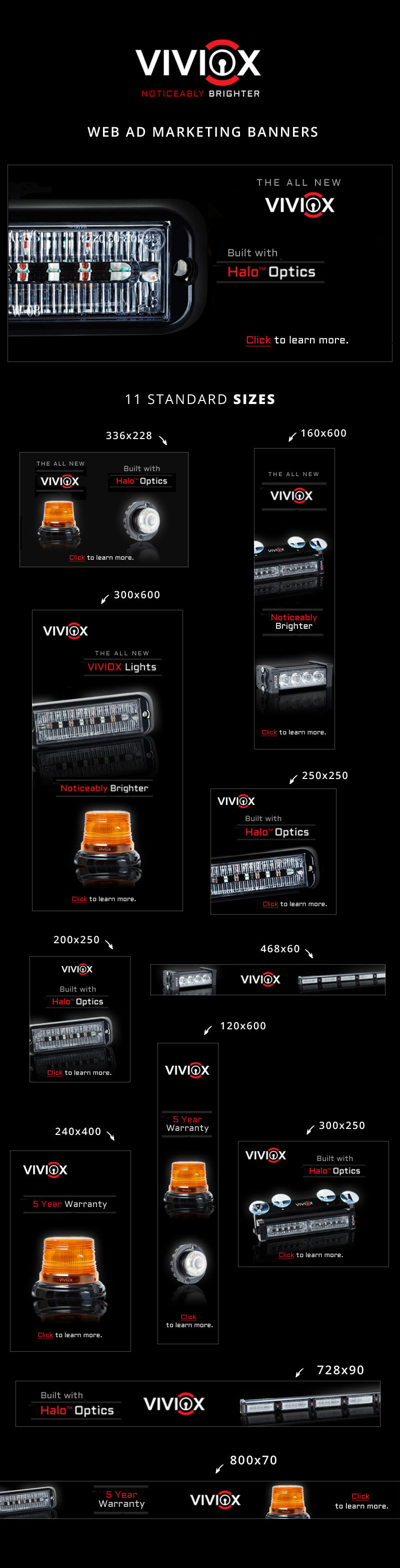 Viviox Web Ad Marketing Banners 0