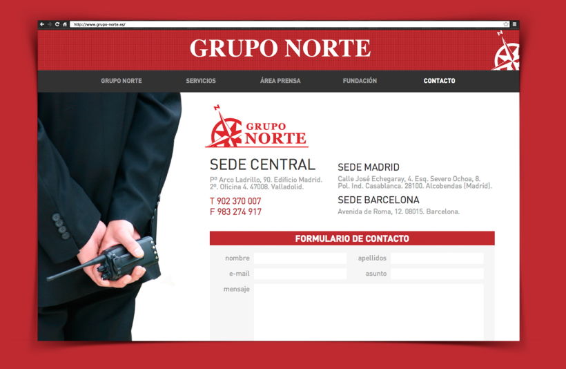 web Grupo Norte 1