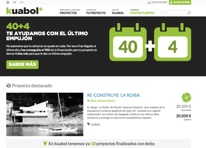Kuabol - Plataforma de crowdfunding 0