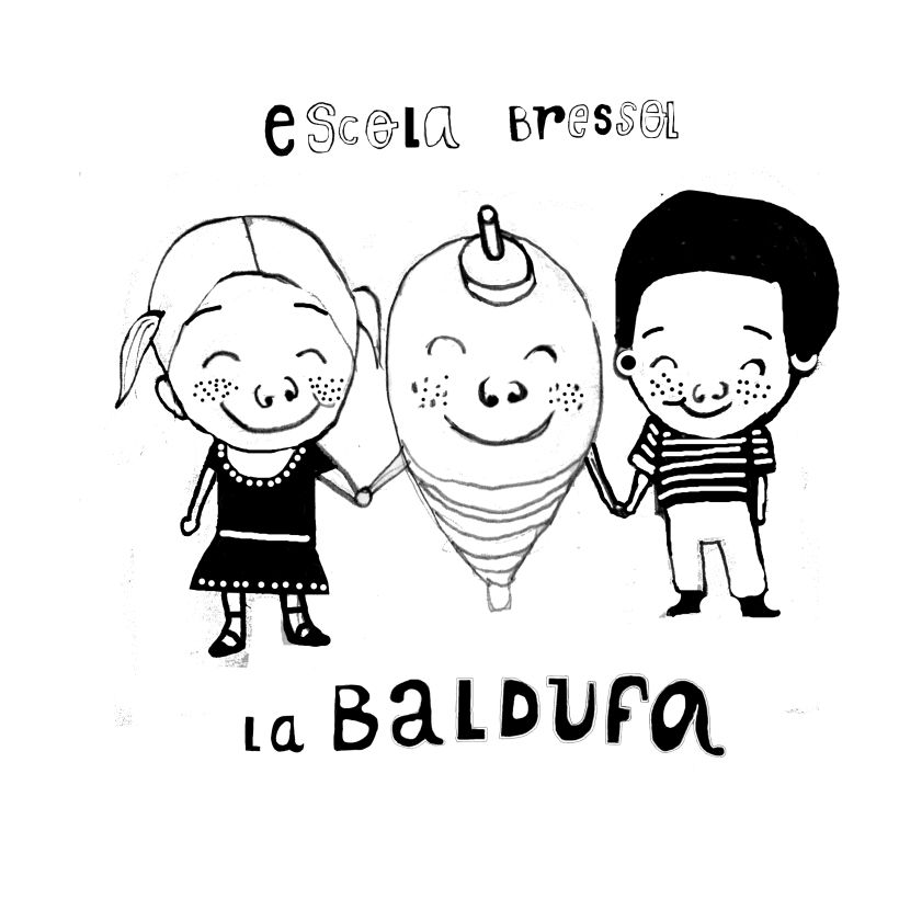 posicionado para camiseta de la llar d'infants La Baldufa, Girona 4