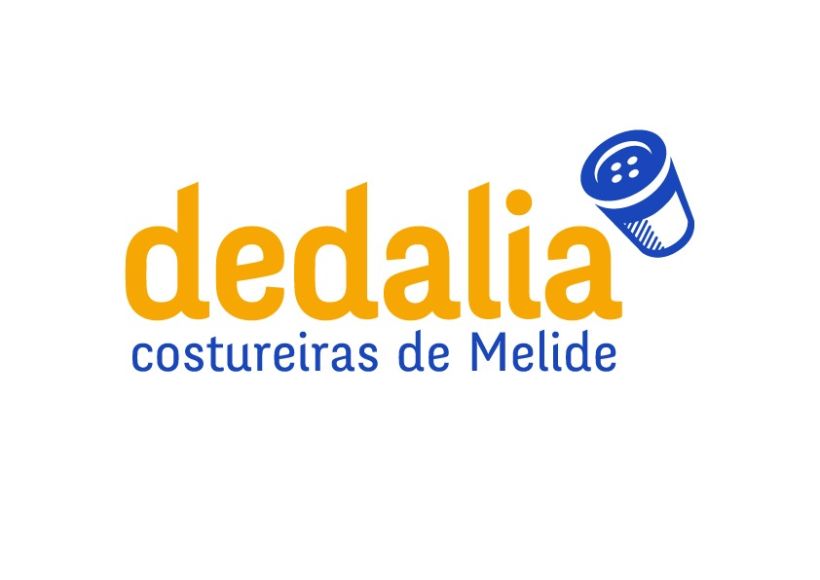 Identidad corporativa para Dedalia, costureiras de Melide 0