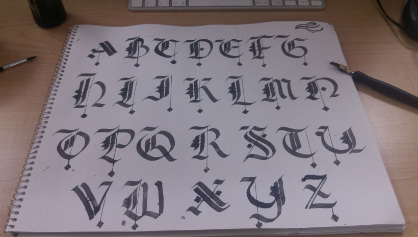 Caligrafía / Hand lettering 2