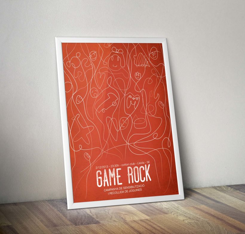 Propuesta cartel: GAME ROCK 2013 -1
