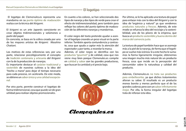 Manual corporativo Clemenules.es 2