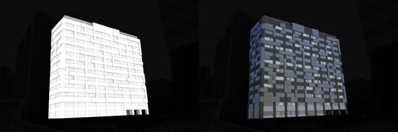 3D Proyecto modificación fachada 4