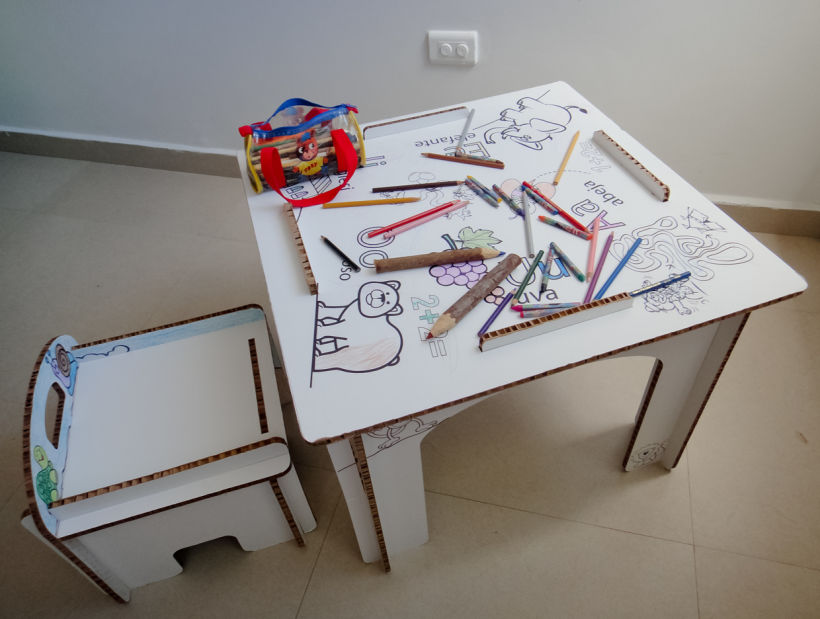 Muebles Infantiles para Colorear 4