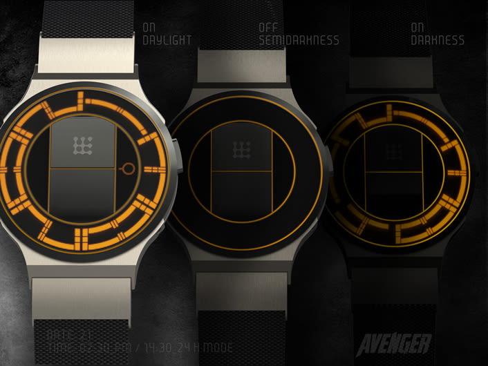 AVENGER. New watch concept design 8