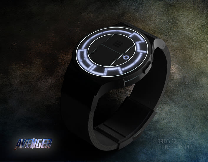 AVENGER. New watch concept design 9