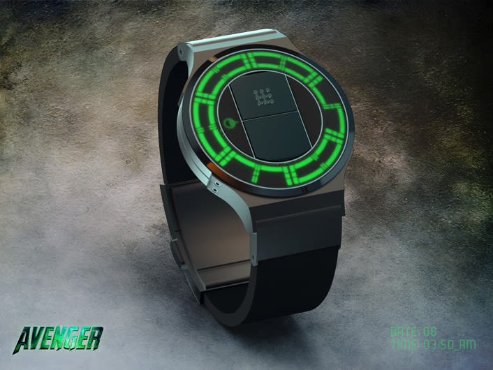 AVENGER. New watch concept design 11