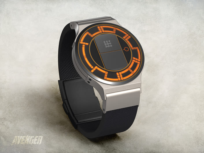 AVENGER. New watch concept design 5