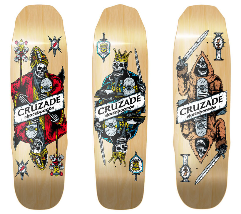 Cruzade Skateboards - Deck Designs 0