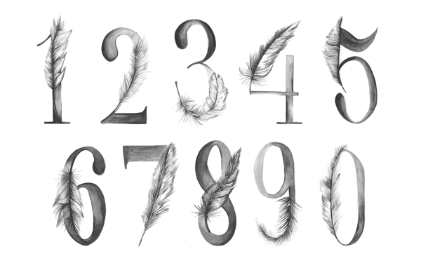 ABCs, Numbers, Words, Typography 1