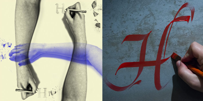 Lettering vs Calligraphy 11