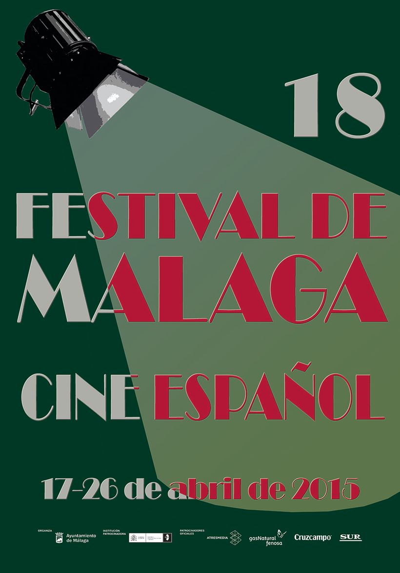 concurso de carteles Festival de cine español de Málaga -1