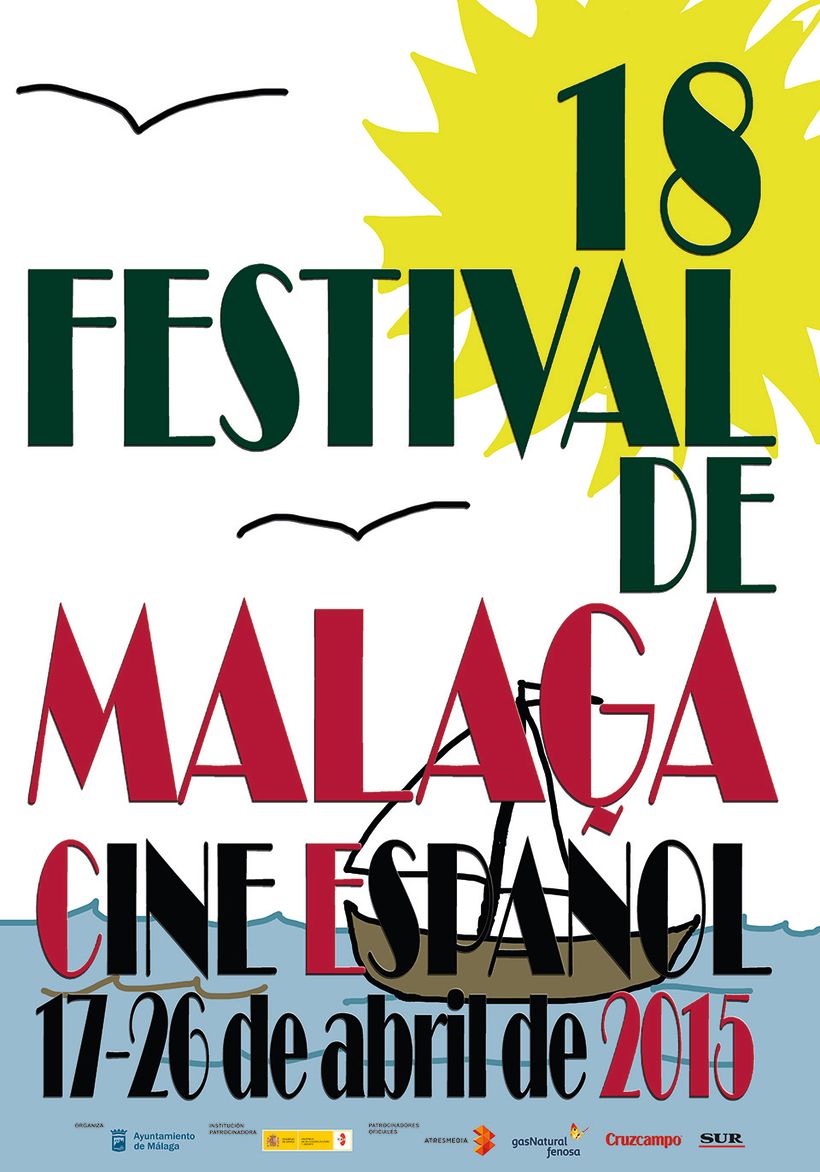 concurso de carteles Festival de cine español de Málaga 0