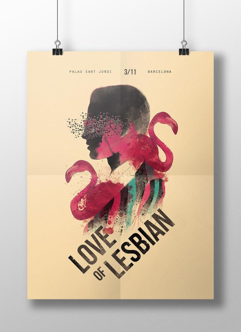 Ilustración para Music Lovers_Love Of Lesbian 1